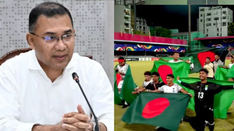 PM congratulates Bangladesh U-20 team on SAFF title win