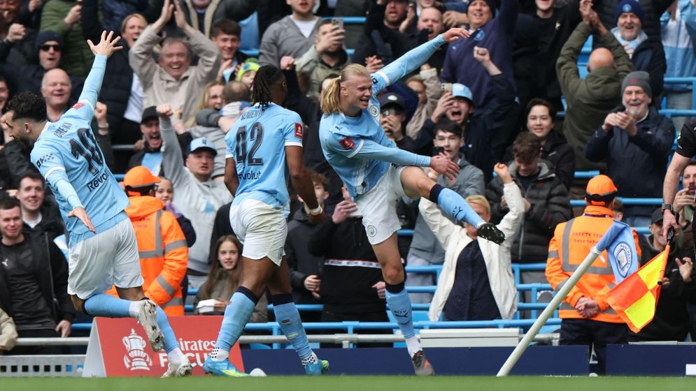 Haaland Hat-Trick Sends Liverpool Packing, City Into FA Cup Semis