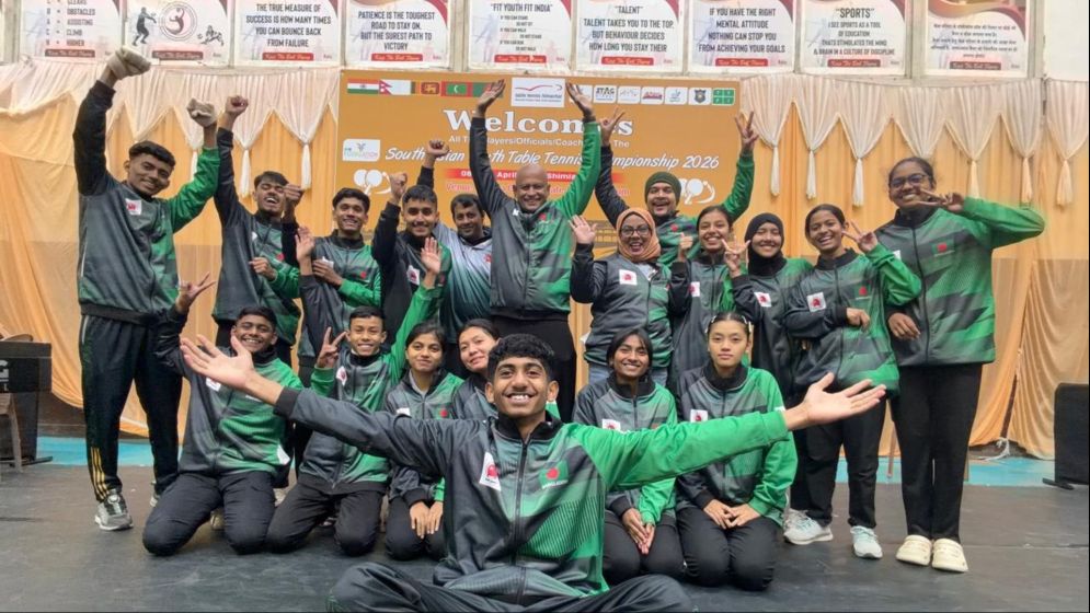 Bangladesh secure one gold, one silver, six bronze at SA Youth TT