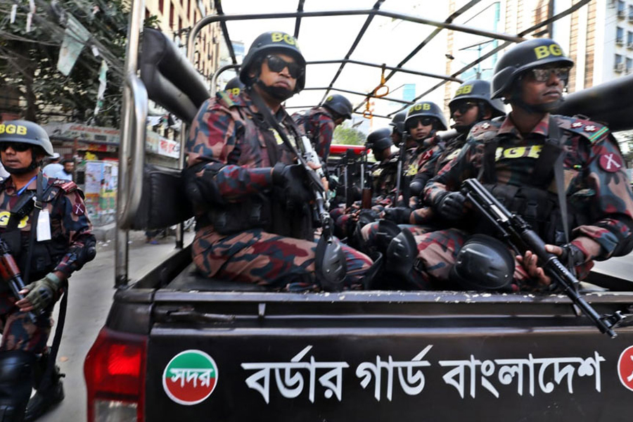 BGB Deploys 20 Platoons in Dhaka Ahead of Pahela Baishakh
