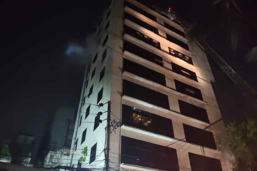Firefighters Control Blaze in Banani Building