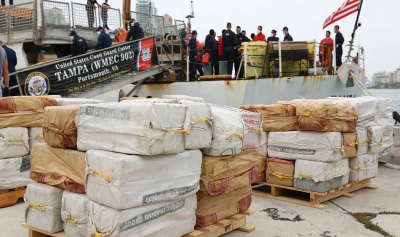 U.S. Coast Guard Seizes 3,825 Pounds of Cocaine in Miami Beach