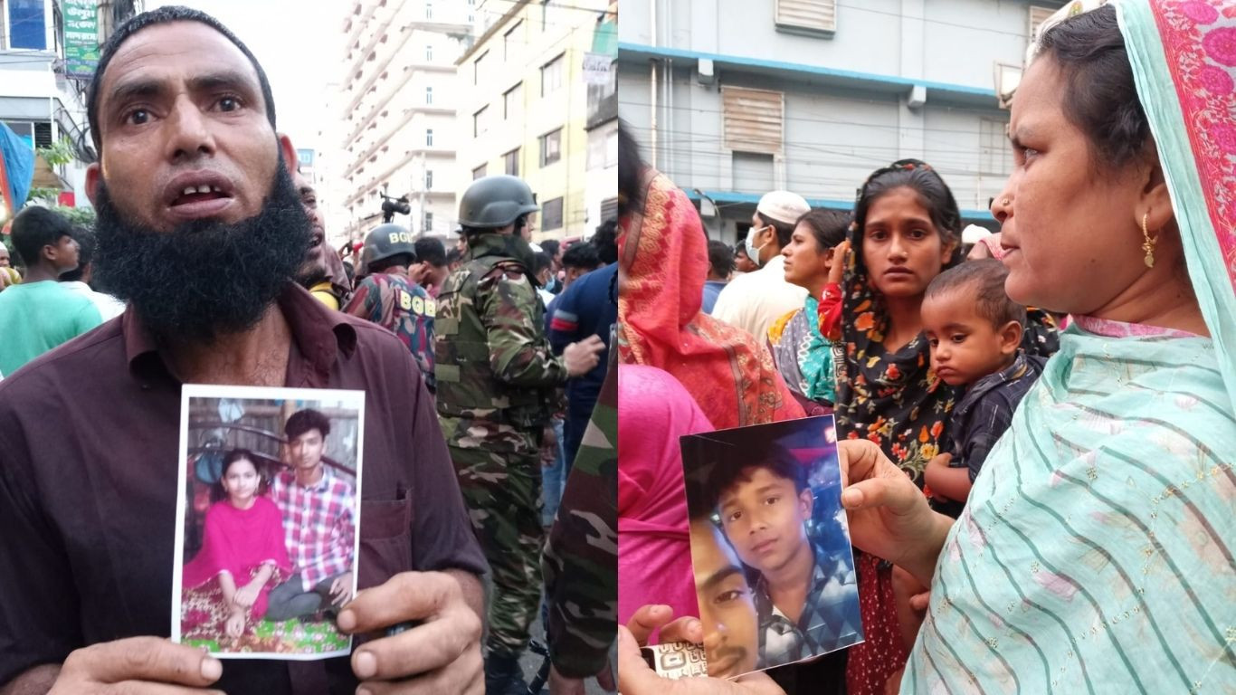 Several missing after Mirpur factory fire