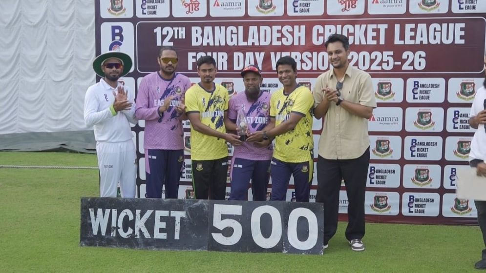 Taijul Enters 500-Wicket Club as North Zone Win Comfortably