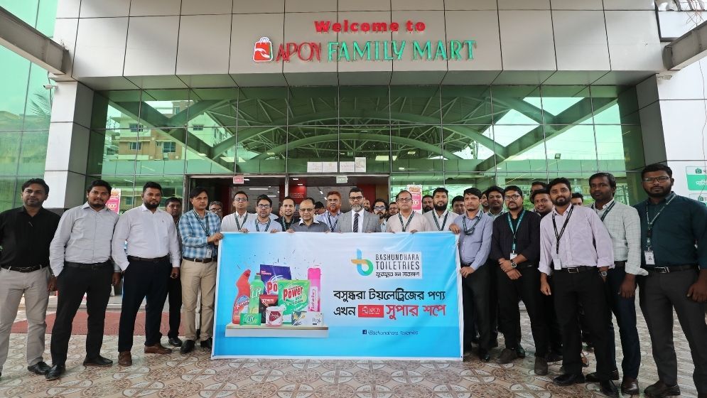 Bashundhara Toiletries Launched at Apon Family Mart Stores