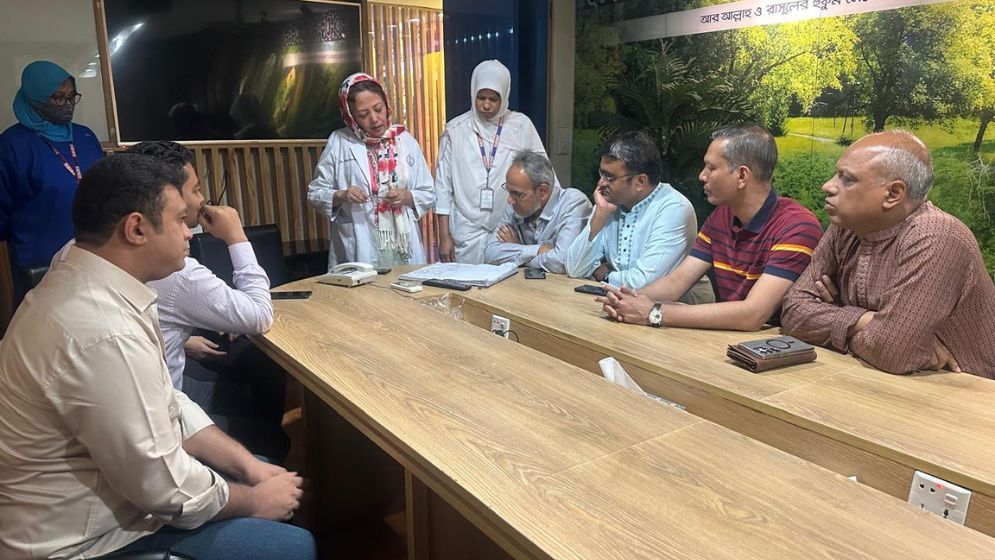 BNP Health Secretary Visits Patients at Ad-din Hospital