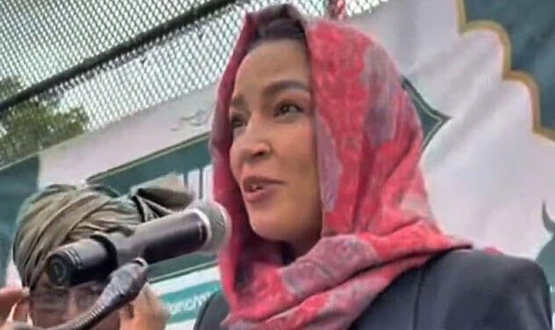 Bangladeshis ignore speech by hijab-wearing Congress member at Eid event in New York