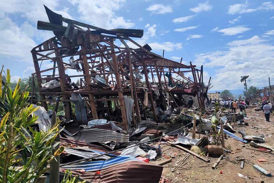 Myanmar Village Explosion Leaves Heavy Casualties, 55 Dead Reported