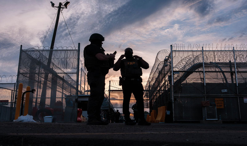 Man charged in New York for allegedly threatening to kill an ICE officer and his family