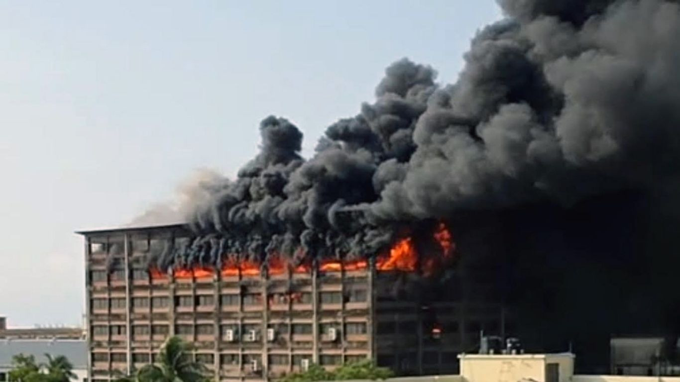 Fire breaks out at garment factory in Chattogram EPZ