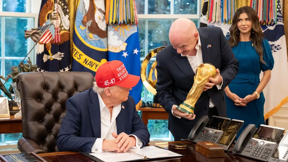 Trump to present World Cup trophy to winners: FIFA president