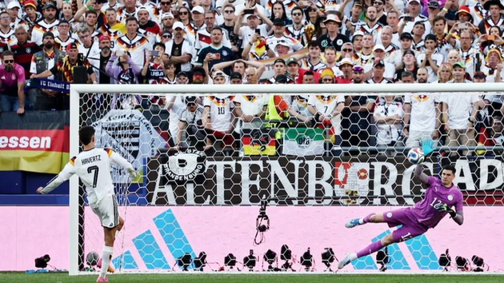 Germans collapse under spot-kick pressure