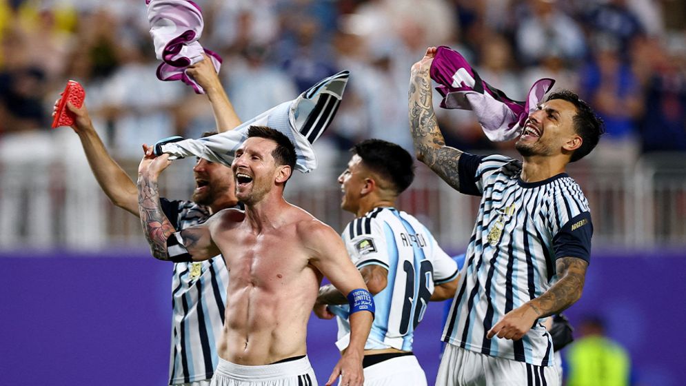 Messi to face England for the first time on World Cup’s biggest stage
