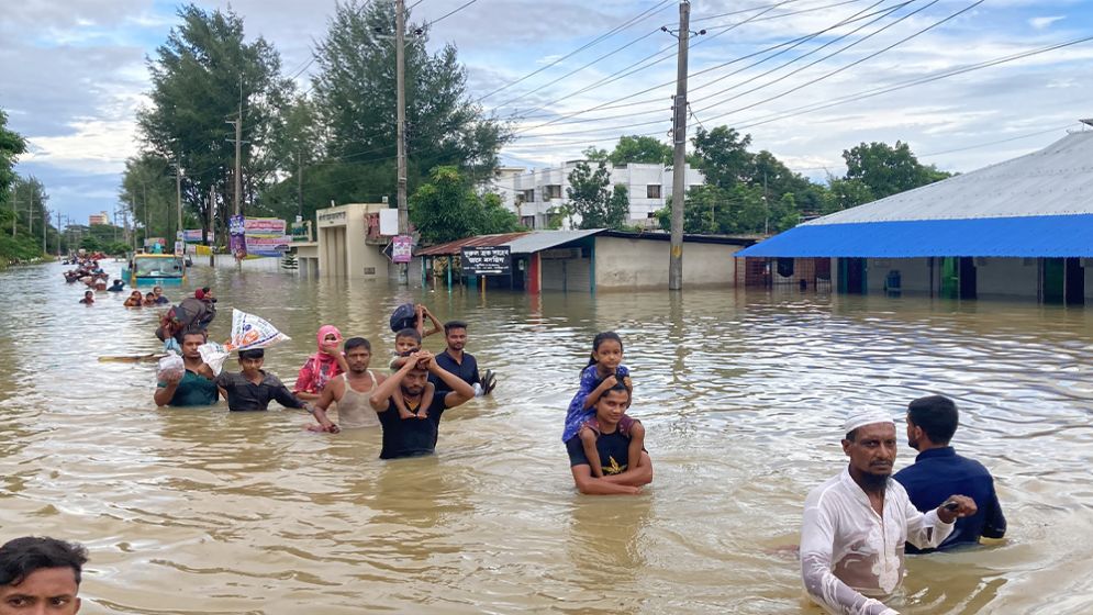 Seven districts face possible flooding next week