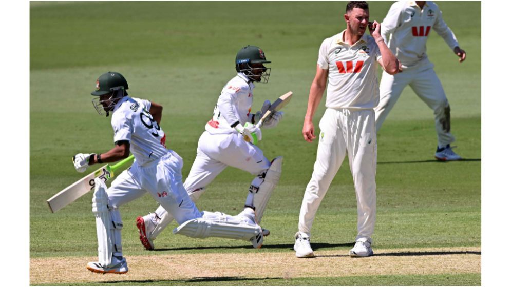 Tanzid Scripts History as Bangladesh Take Control of First Australia Test