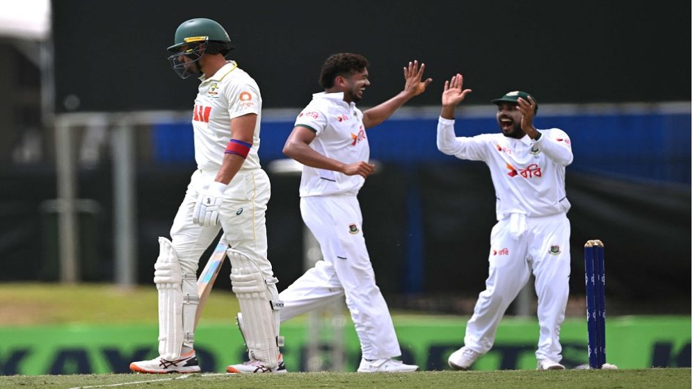 Mehidy’s Five-Wicket Haul Puts Bangladesh Within Reach of Historic Win
