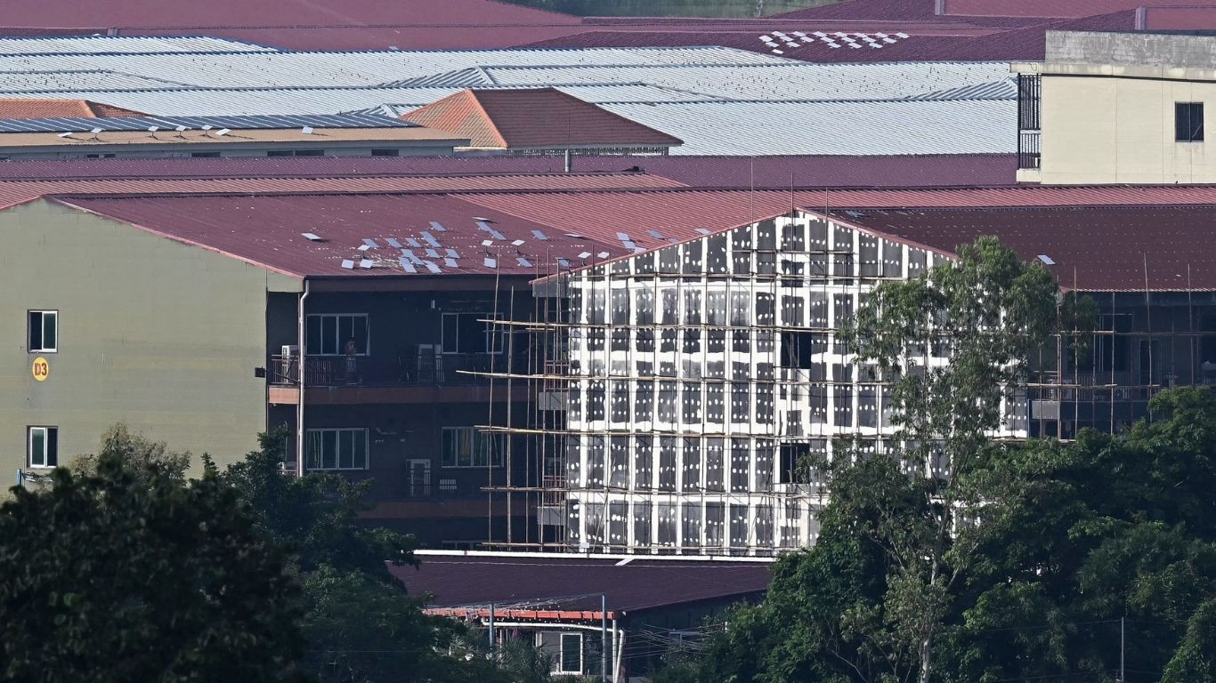 Myanmar junta says seized 30 Starlink receivers in scam centre raid