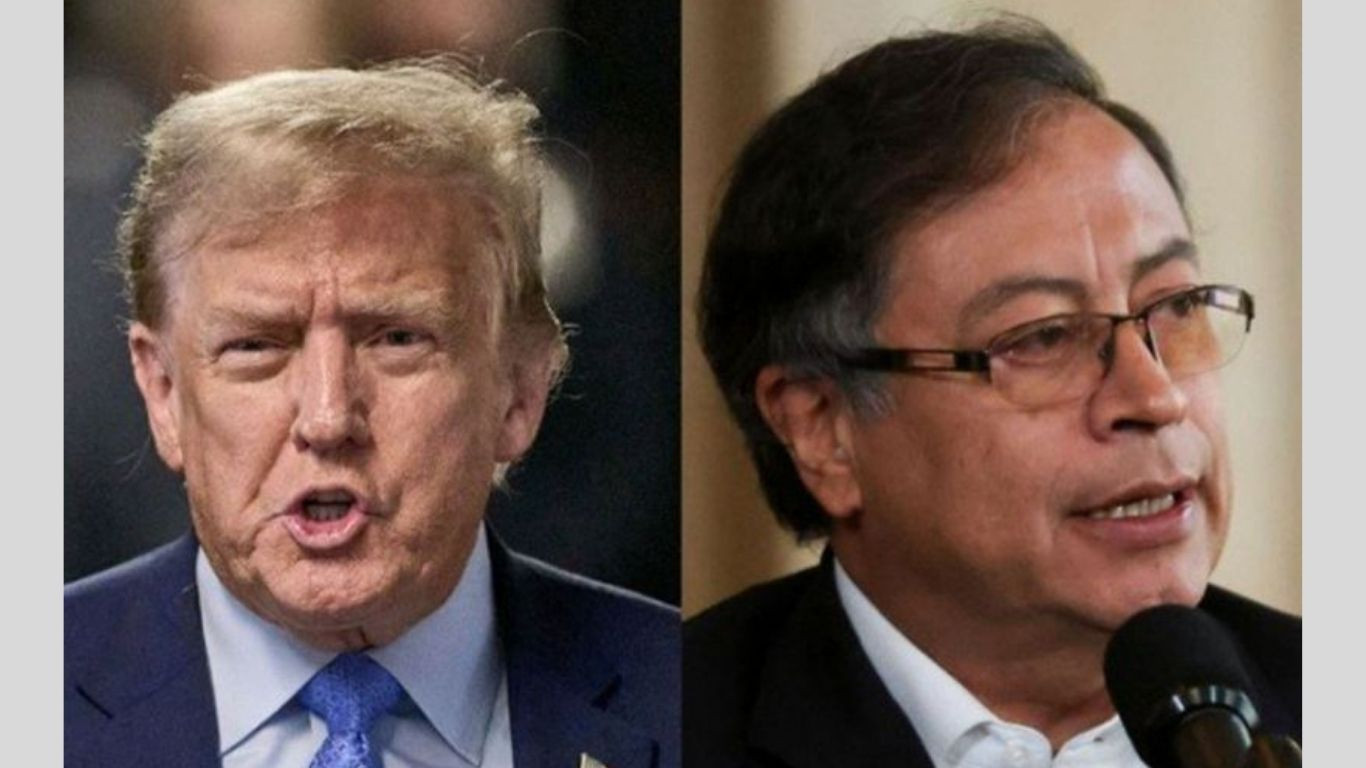 Trump calls Colombian president 'a drug leader'