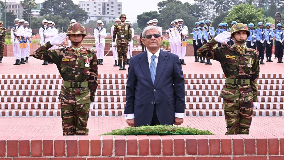 President Fakhrul Honours Liberation War Martyrs at Savar