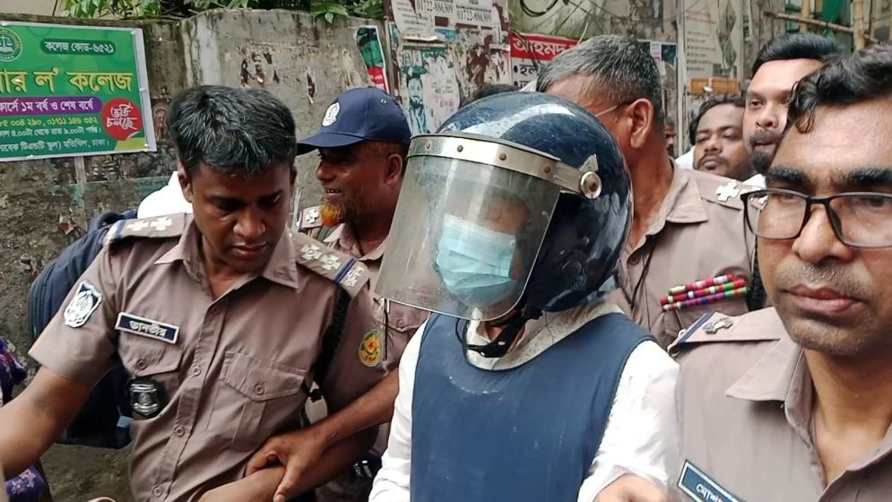 Ex-MP Amirul Alam Milon Shown Arrested in Makbul Murder Case