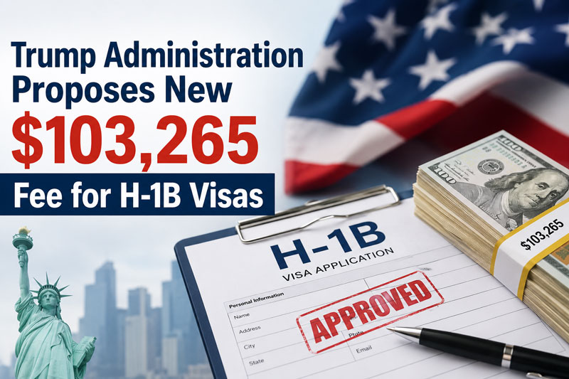 Trump Administration Proposes New $103,265 Fee for H-1B Visas