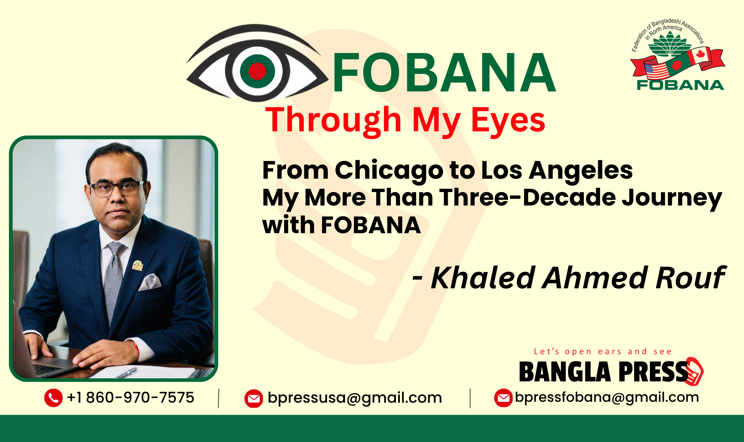 My More Than Three-Decade Journey with FOBANA