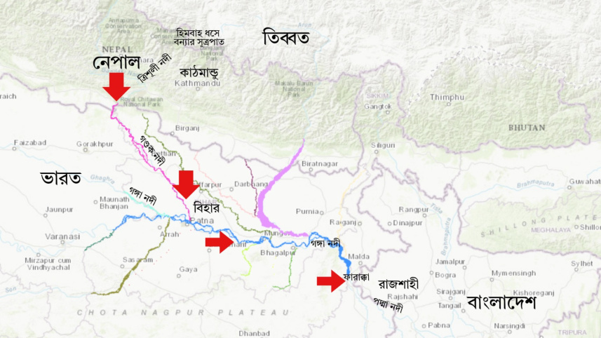 Nepal flood waters enter Ganga, Bangladesh on alert