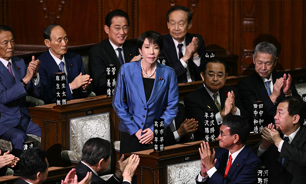 Sanae Takaichi wins historic vote to become Japan's first female prime minister