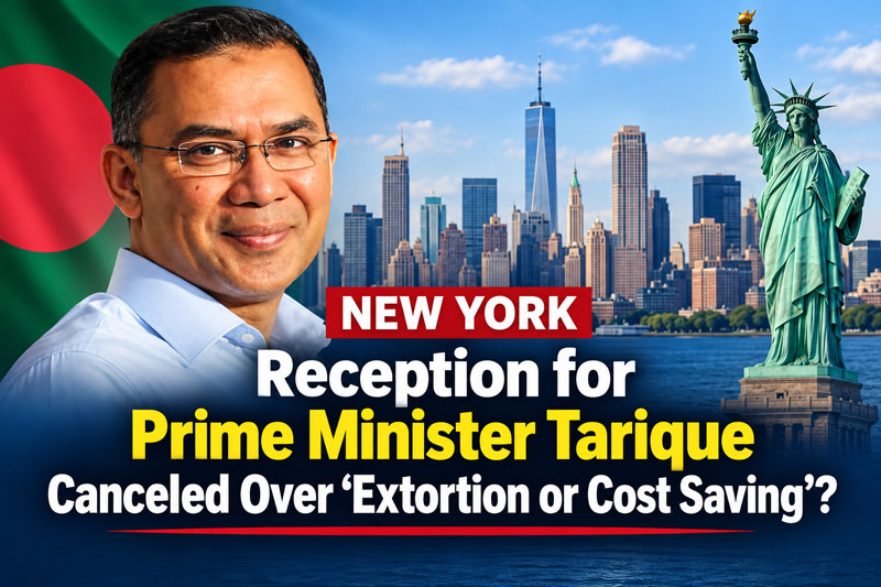New York Reception for PM Tarique Canceled: ‘Extortion or Cost-Cutting’ Behind the Decision?
