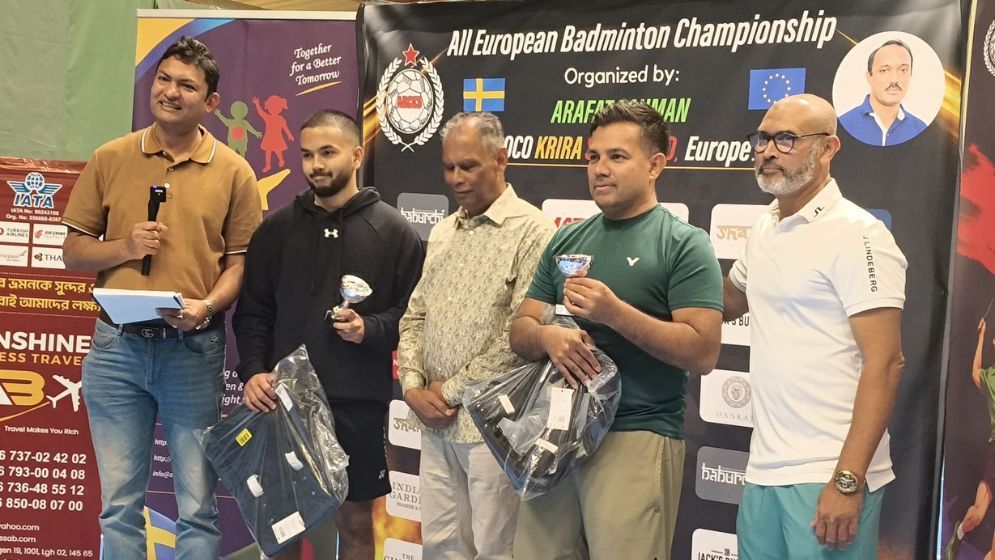 All-European badminton tournament held in Sweden