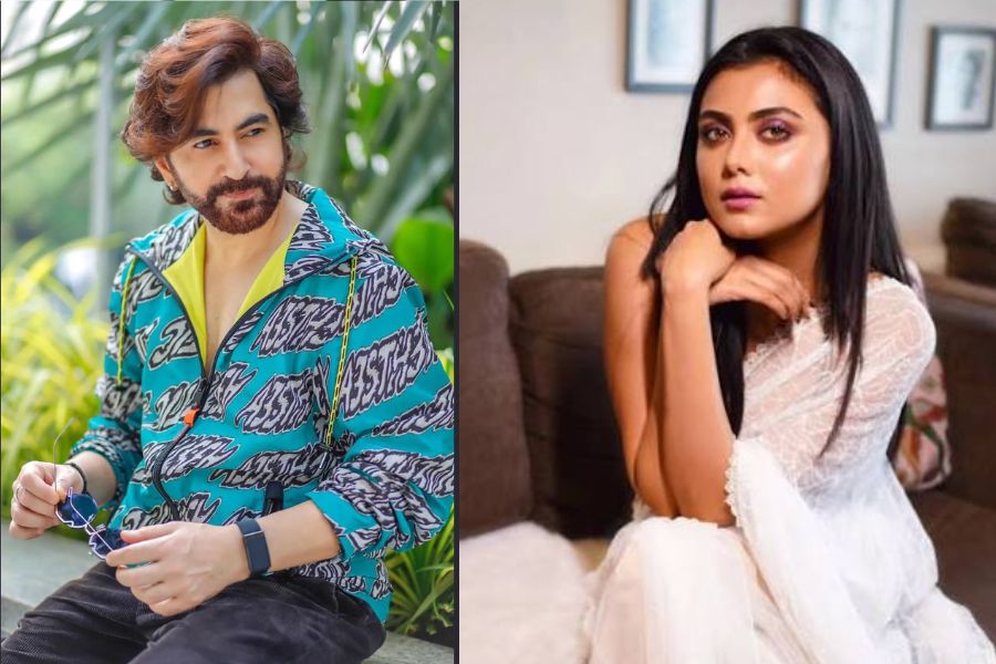 After Dev, now Jeet's leading lady is Idhika.