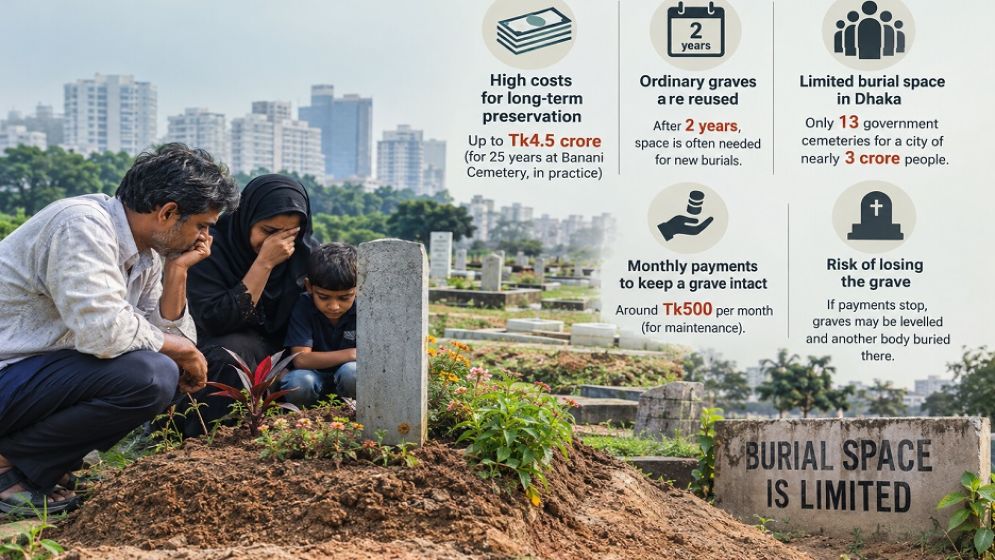 Burial shortage puts families’ efforts to preserve graves in jeopardy