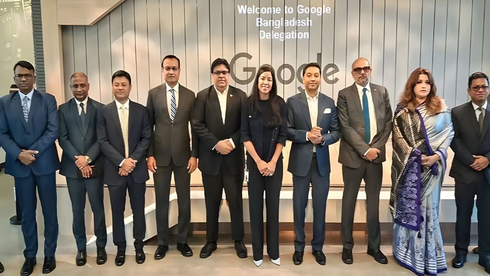 Bangladesh team tours Google’s California headquarters