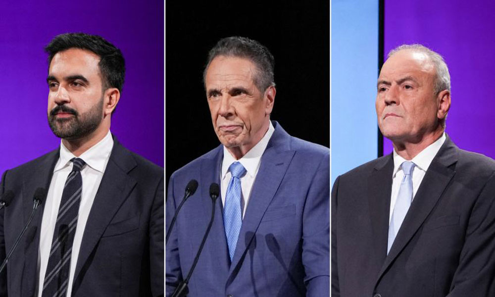 Excitement and Heated Exchanges in Final Debate of NYC's Three Mayoral Candidates