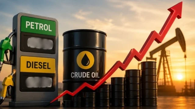 Global oil prices rise again