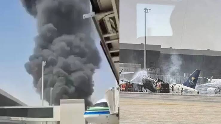 Houthi attack on Riyadh airport; flights cancelled.