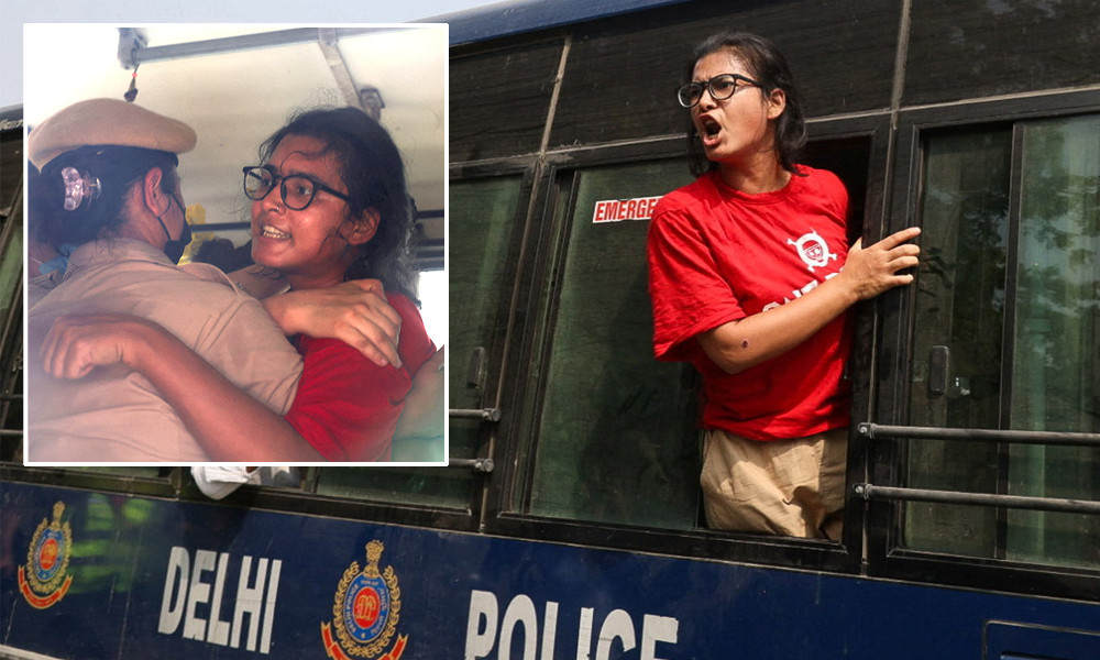 Neha Bora released from prison.