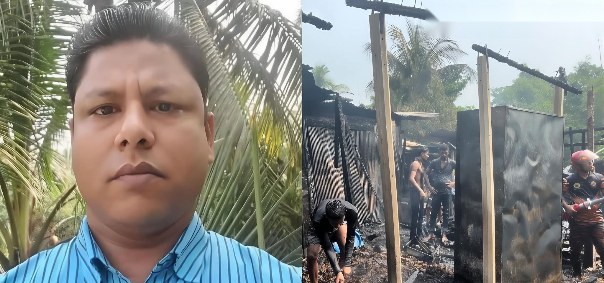 Sohag lost his life while trying to save a neighbor's house.