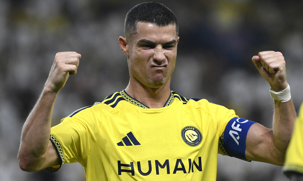 Ronaldo scores as Al-Nassr blows away the opposition.