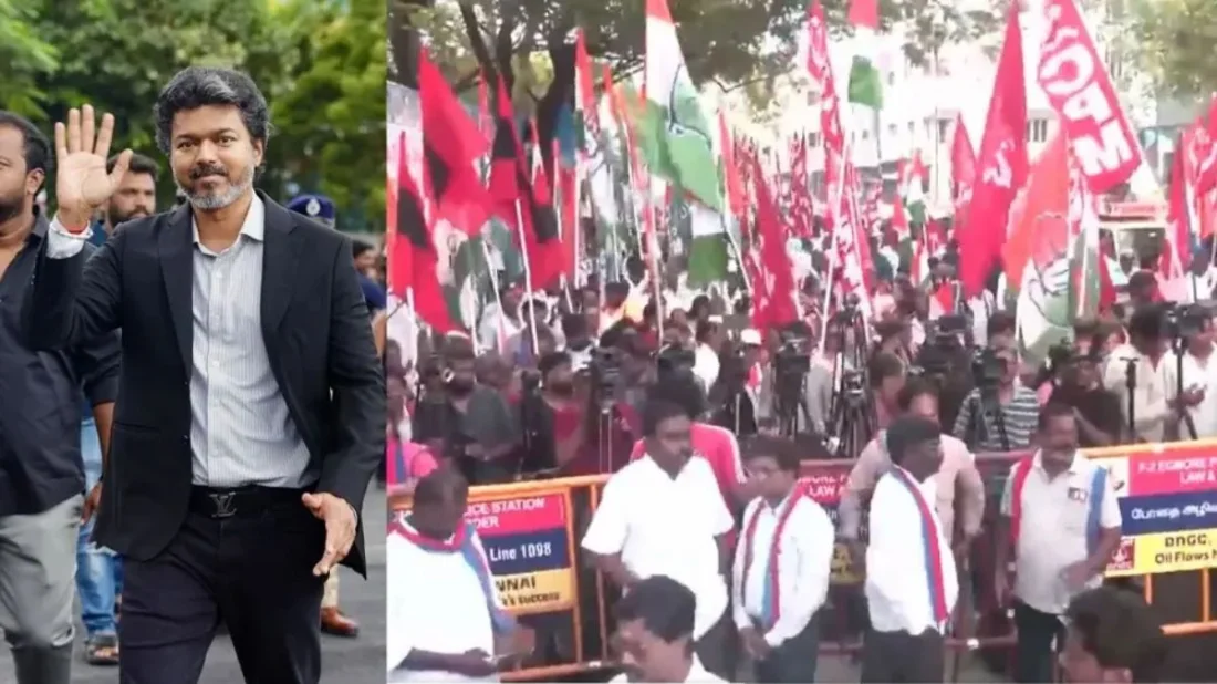 Thalapathy Vijay’s group is now taking to the streets in protest.