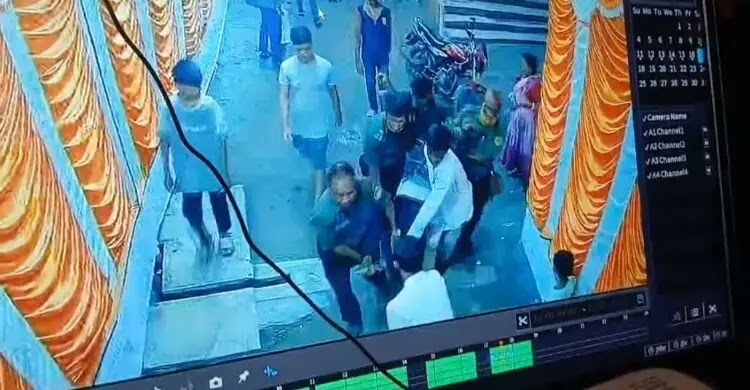 Decorator worker killed by electrocution while working at a Puja mandap in Lakshmipur