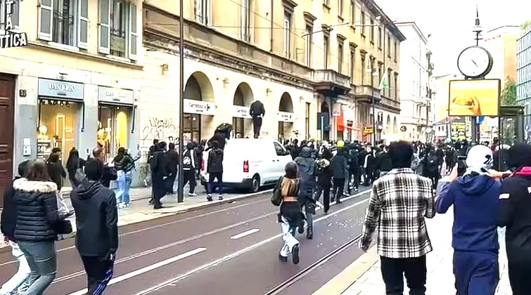 Protests and violence in Italy; 271 detained