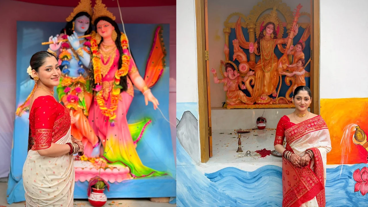 ‘One Durga in Front of Another’: Puja Chery’s Picture Wins Hearts