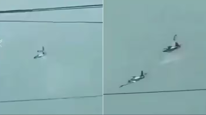 Horrific collision between two aircraft in the Philippines; 4 pilots killed