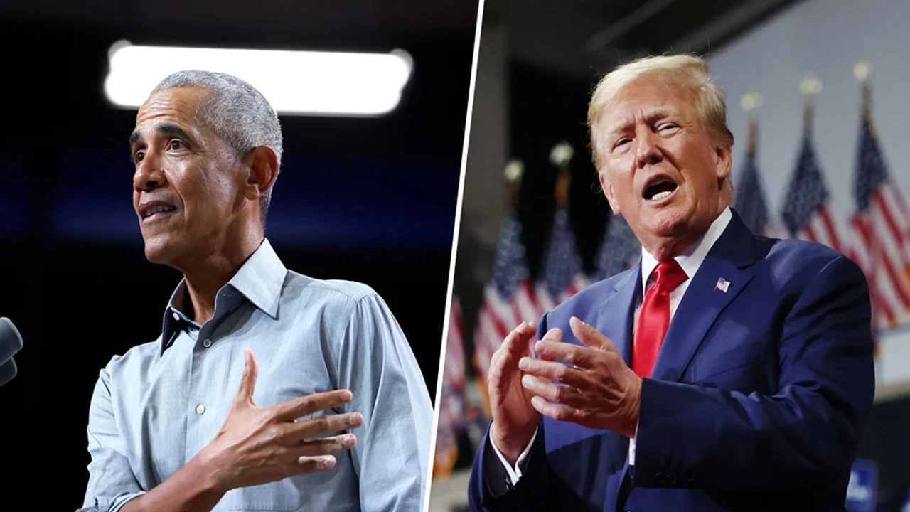 Obama launches a sharp attack on Trump