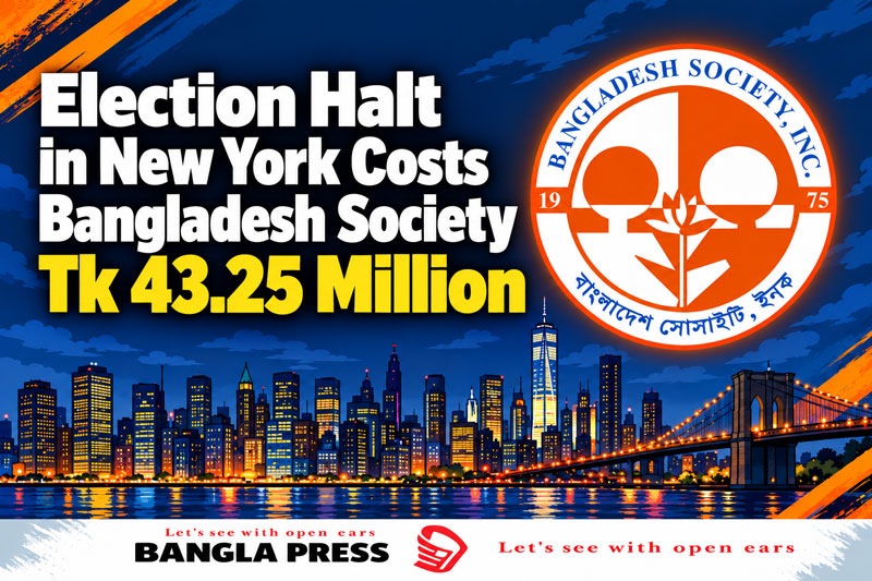 Election Halt in New York Costs Bangladesh Society Tk 43.25 Million