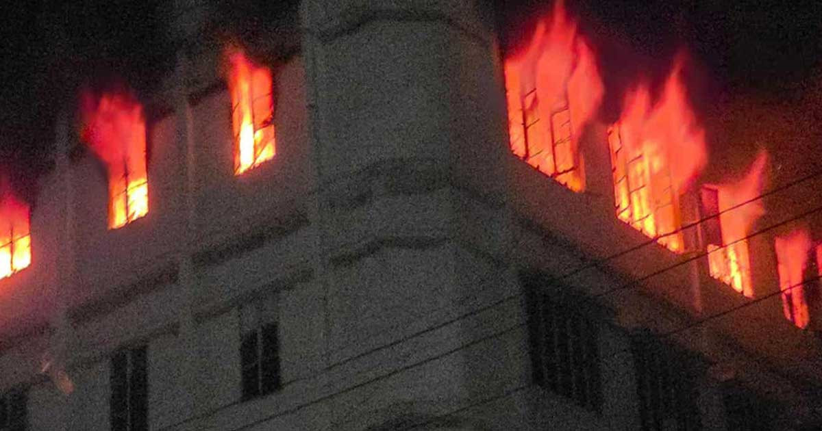 Mirpur community centre fire contained