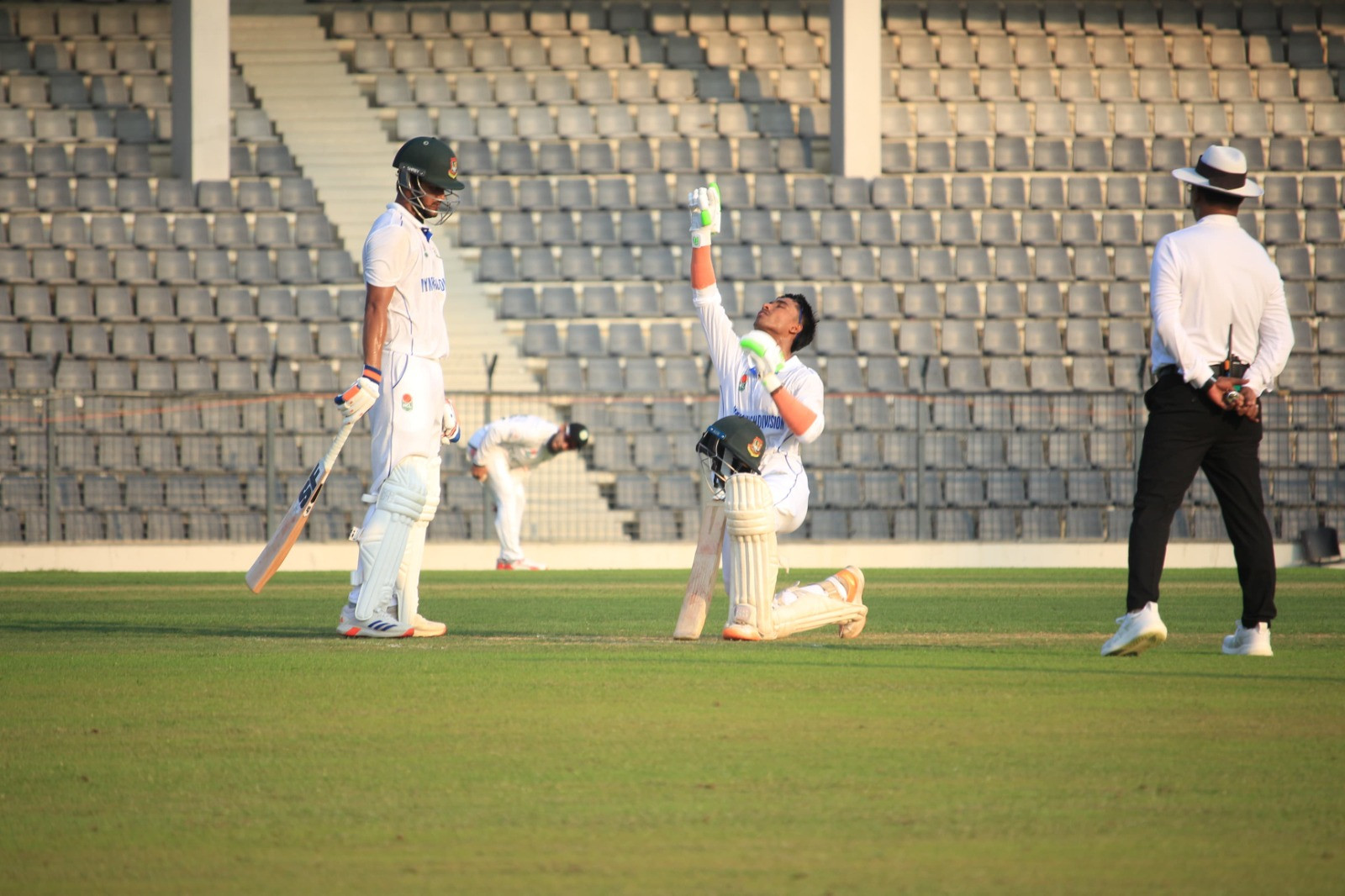 Ariful’s gritty century steadies Mymensingh after early collapse
