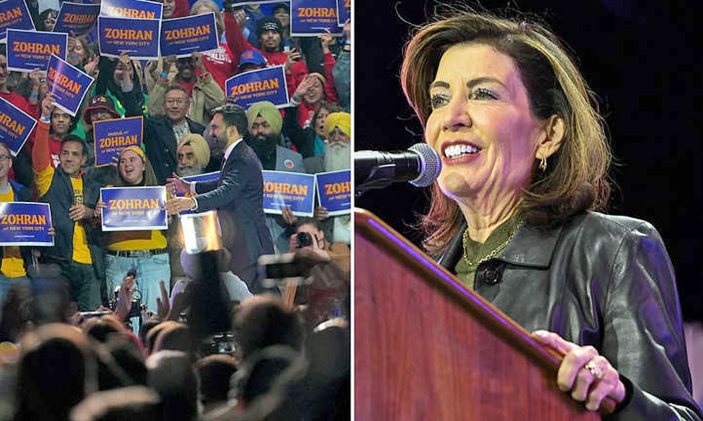 New York Gov. Kathy Hochul mispronounced Mamdani’s name multiple times