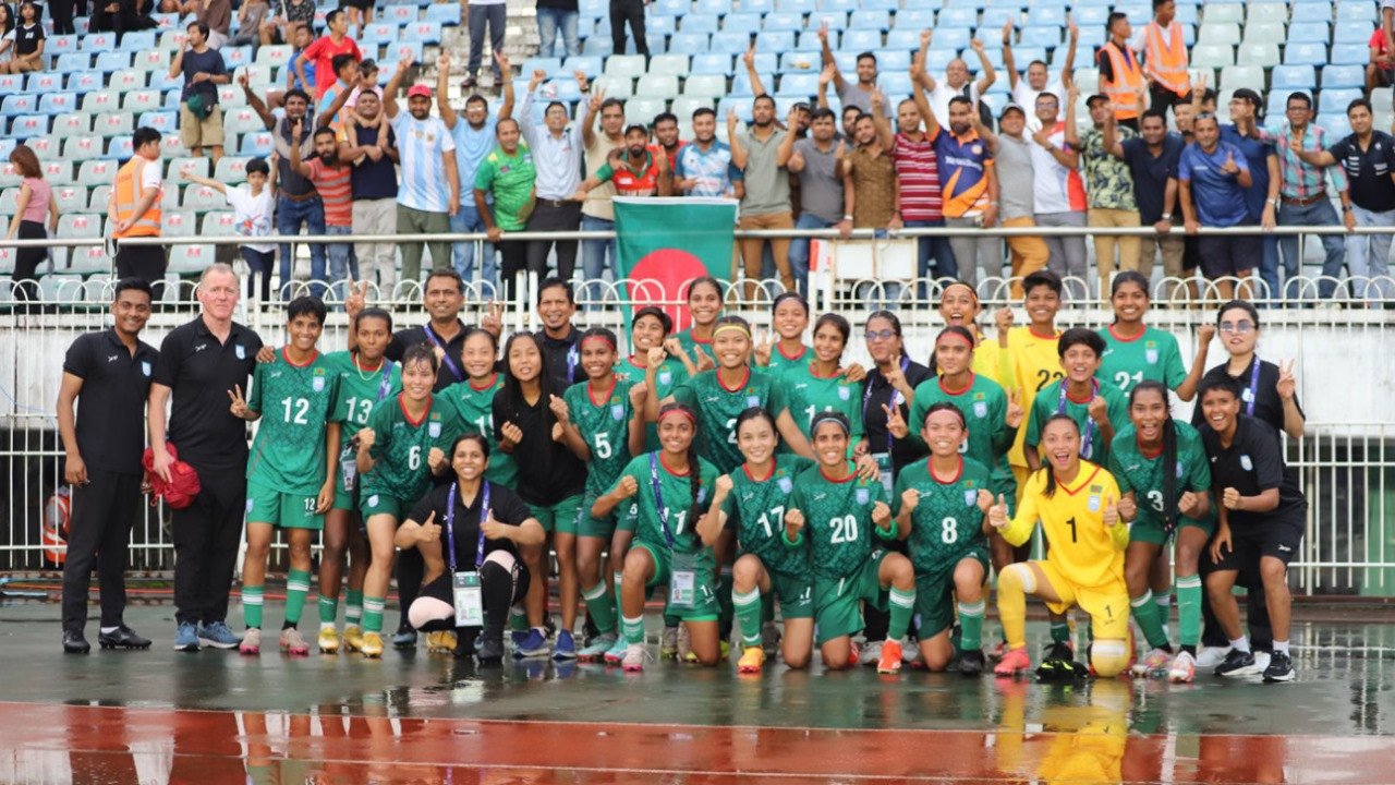 Bangladesh Women’s Football Teams to receive NSC Awards Wednesday